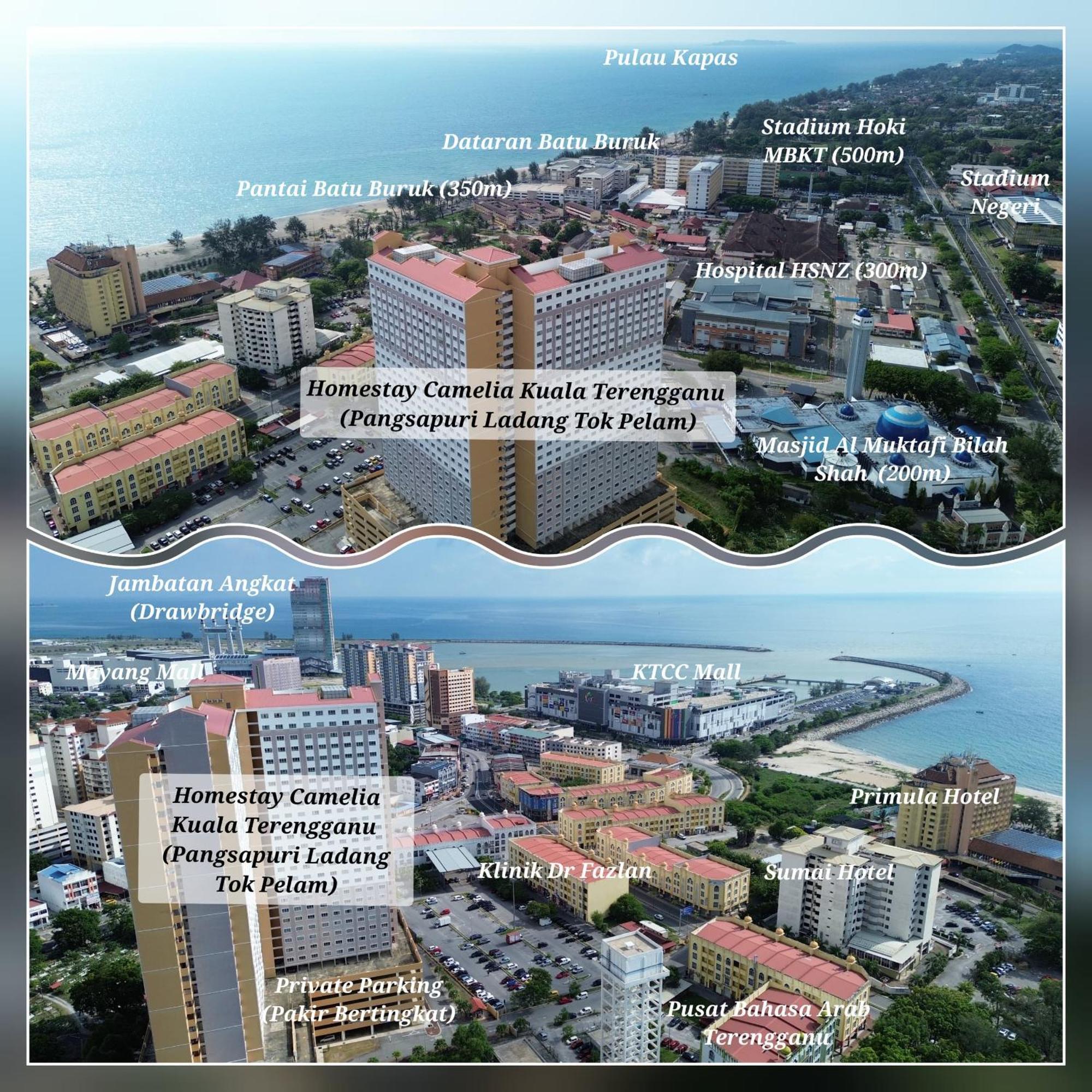 Anggerik Camelia Homestay Apartment Ladang Tok Pelam 쿠알라트렝가누 외부 사진
